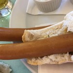 Hotel Beethoven Buffetfrühstück im Mezzanin - 挟んでみる。おいしい！！！