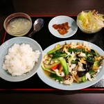 順香 - 海鮮塩炒め定食