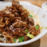 蒼龍唐玉堂 - 肉ぶっかけ汁なし坦々麺