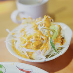 王様のカレー - セットのサラダ