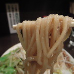 裏神田らーめん - ●味噌ラーメンの麺