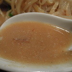 裏神田らーめん - ●味噌ラーメンのスープ