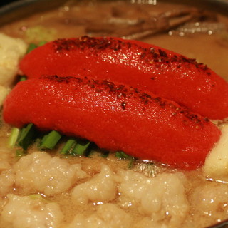 Full of collagen ♪ Motsu-nabe (Offal hotpot)! Very popular mentaiko Motsu-nabe (Offal hotpot)! !