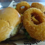 Mahaloha Burger - マハロハバーガーとオニオンリング