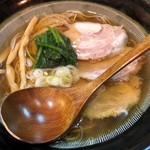 烈志笑魚油 麺香房 三く - 限定ラーメンprogress