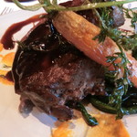 レストラン マノワ - 鹿児島県・アナグマのルーローロティ　穴熊のジュとジュニパーベリーのソースで