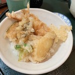 ながさわ - ミニ天丼