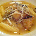 カーサ カルマ - トラフグのフリットとニョッキのスープ仕立て