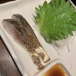 幸丸 - 食べかけですが、炙りしめ鯖