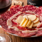 Assorted Iberico pork Prosciutto, salami and cheese