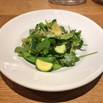 スガハラ - サラダ（胡瓜・大葉・茗荷・パクチー・アスパラ・ズッキーニ・スナップエンドウ）