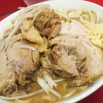 ラーメン二郎 - ラーメン小＋ニンニク