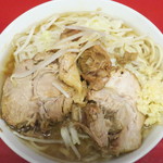 ラーメン二郎 - ラーメン小＋ニンニク
