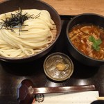 七弐八製麺 - 鴨汁つけうどん冷大950円