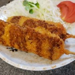 きしめん 住よし - 串カツ　240円