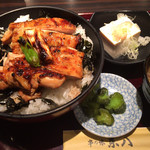 串の味 東八 - 若鶏照焼き丼定食