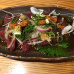 たべもんや長島 - カンガルー刺し