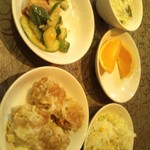 Shisen Ryouri Sempu - 肉焼売無制限の時…
      千切り野菜では無い中華サラダの食べ放題もあったかな？