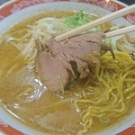 Gekkouken - 「みそラーメン」チャーシューはこんな感じ