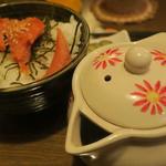 酒菜坊 橋蔵 - だし茶漬け＜明太子＞