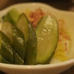 酒菜坊 橋蔵 - お新香盛り合わせ　ズームアップ