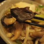 酒菜坊 橋蔵 - きのこなべ喰らう