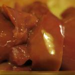 酒菜坊 橋蔵 - 大山地鶏レバ刺　ズームアップ