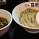 らぁ麺 飛鶏 - 鶏そば(つけ麺)(麺少な目)