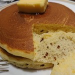 シビタス - パリッてしていて、食感にメリハリのあるホットケーキなので、このような切り方も出来ます(^O^)