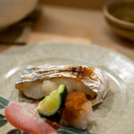 日本橋蛎殻町 すぎた - 2019.7 千葉竹岡太刀魚塩焼き