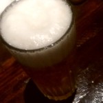 炭ビストロ コショネキッチン - 【2019.7.4(木)】飲み放題のシャンディーガフ(ビール＋ジンジャーエール)