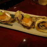 味酒 かむなび - 2012-01-07蒸し牡蠣700円