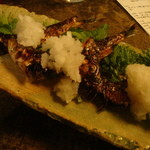 味酒 かむなび - 2012-01-07真鰯の三五八漬焼600円