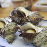 きむら - サザエのつぼ焼き定食