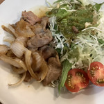 お食事処 藁美 - 生姜焼き