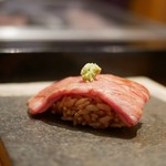 築地男前鮓 - ☆本部牛の湯引き(*^^)v☆