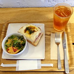 Bun Cafe×E PRONTO - アイスティ290円、モーニングCセット350円