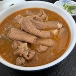 永井食堂 - 名物の「もつ煮」