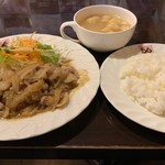 ゴローズキャフェ - 豚バラ肉のスタミナ焼き Sサイズ ¥720