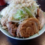 かじろうramen7 - ラーメン小、ラッキーな切れ端入り。
