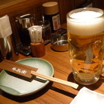Gyuubee Souan Gyuubei - ＜2012年1月＞生ビール（キリン一番搾り）630円
