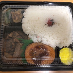 まる弁 - 焼肉肉弁当(ごはん大盛+50円) 600円