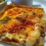 カフェ　コスモノート - 蓮根と下仁田ネギのキッシュ