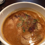 人力俥 - 安定の海老担々麺のスープ！