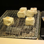 銀座うち山 - 焼きゴマ豆腐