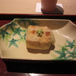 銀座うち山 - 焼きゴマ豆腐