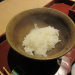 銀座うち山 - ご飯