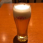 Uma Ya - 生ビール 580円。