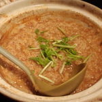 食彩酒房 会家 - 会家風スンドゥブ・チゲの残りで雑炊