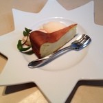 ボコ ダイニング - デザートのチーズケーキです。